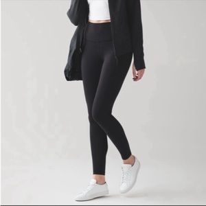 Lululemon Wunder Train Black Tight 31" Length Size 4